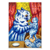 猫と子猫 フォトプリント            (正面)