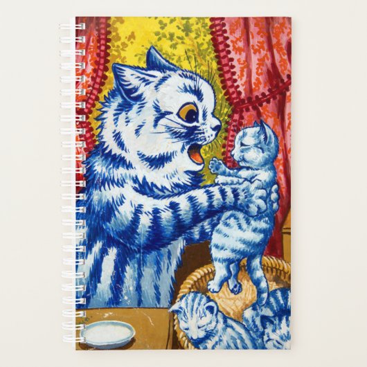 猫と子猫 プランナー手帳 (正面)