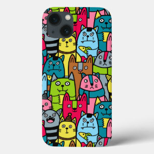 猫と子猫 iPhone 13ケース