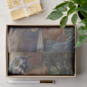 猫と子猫・ Henriette Ronner-Knip (1821-1909) 薄葉紙 (ギフト)