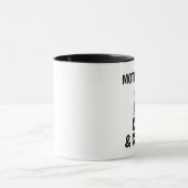 猫と意欲を起こコーヒーマグによる猫 マグカップ (中央)
