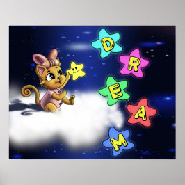 猫と星 ポスター