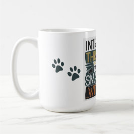 猫と暮らす内向性 コーヒーマグカップ