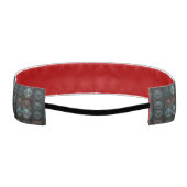 猫と暮らす暗カスタム色の恋人 アスレチックヘッドバンド (裏面)