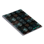 猫と暮らす暗カスタム色の恋人 ノートブック (右側)