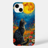 猫と月 Case-Mate iPhoneケース (裏面)