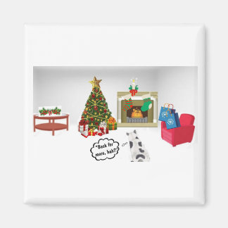 猫と木 マグネット