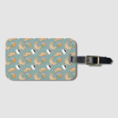 猫と本とコーヒータイム ラゲッジタグ (正面横)