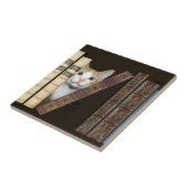 猫と本のタイル タイル (側面)