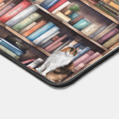 猫と本好き デスクマット (コーナー)