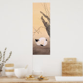 猫と梅 – 菱田春草 ポスター (キッチン)