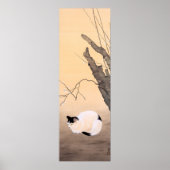 猫と梅 – 菱田春草 ポスター (正面)