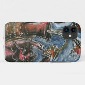 猫と植木鉢 Case-Mate iPhoneケース (裏面(横))