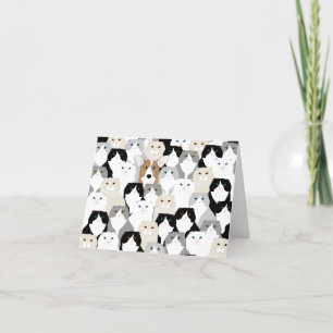 猫と犬のグリーティングカード シーズンカード