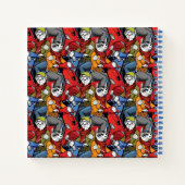 猫と犬のスクーター型 ノートブック (裏面)