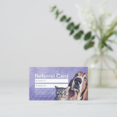 猫と犬のペットケアグルーミング居酒屋 紹介カード (スタンド正面)