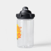 猫と犬は生き生きとしている! ウォーターボトル (背面)