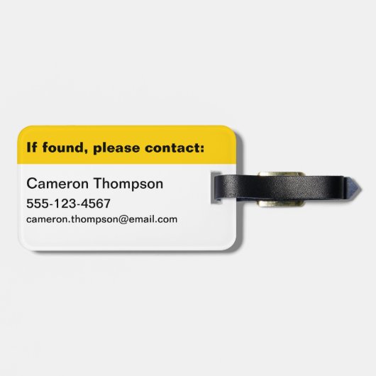 猫と犬は生き生きとしている! ラゲッジタグ (裏面横)