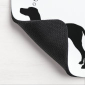 猫と犬 マウスパッド (コーナー)