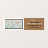 猫と犬、獣医、獣医（詳細） 名刺 (内部フラット)