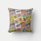 猫と犬！装飾用クッション クッション (正面)