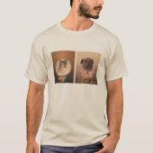猫と犬 Tシャツ (正面)