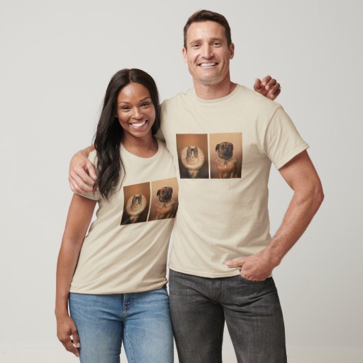 猫と犬 Tシャツ (ユニセックス)