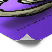 猫と猫のポスター ポスター (角)