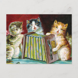 「猫と絞り器」 ポストカード