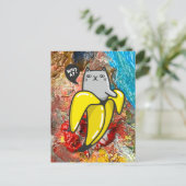 猫と色 ポストカード (スタンド正面)