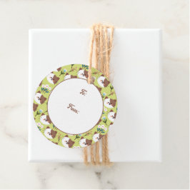 猫と花 フェイバータグ