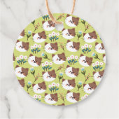 猫と花 フェイバータグ (裏面)