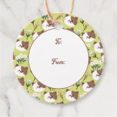 猫と花 フェイバータグ (正面)