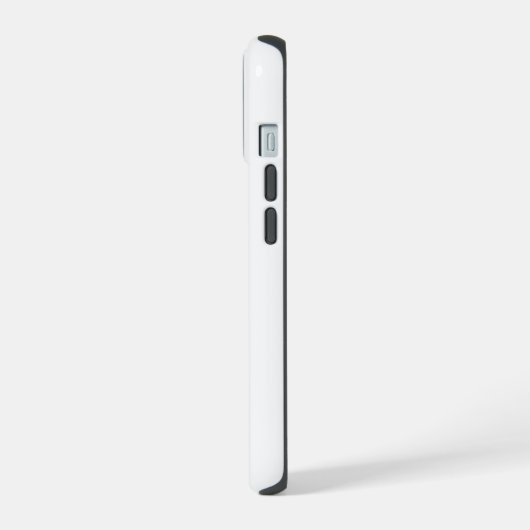 猫と花 iPhone  15ケース (左側面)