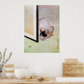 猫と蜘蛛,東皐猫とクモ，東光 ポスター (キッチン)