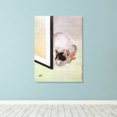 猫と蜘蛛,東皐猫とクモ，東湖 キャンバスプリント (インサイチュ (ウッドフロア))