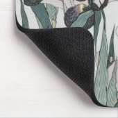 猫と蝶、徐区(朱淮連) マウスパッド (コーナー)