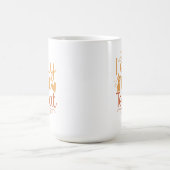 猫と話しかける コーヒーマグカップ (中央)