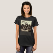 猫と豚の戦争 Tシャツ (正面フル)