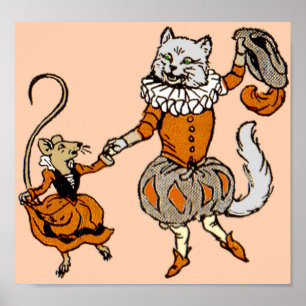 猫と踊り ポスター