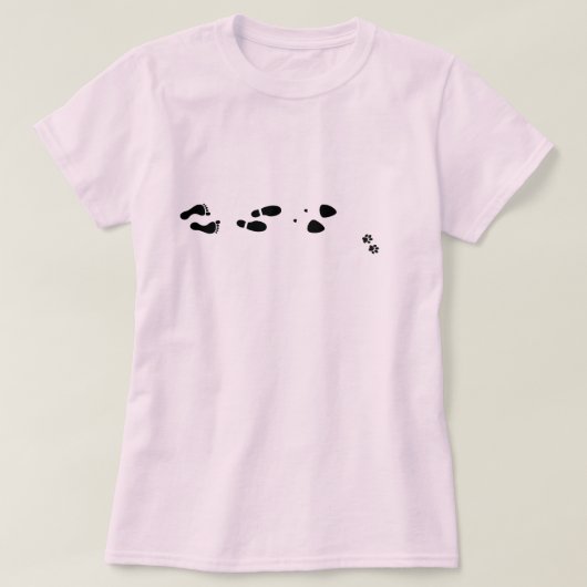 猫と進化する女性犬初の女性ガラス Tシャツ (デザイン正面)