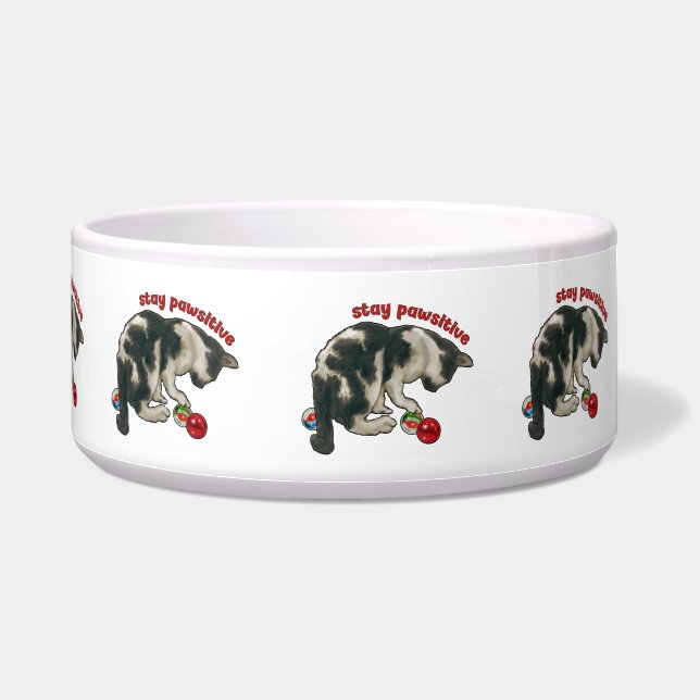 猫と遊MARBLES、ステイPawsitive、Pun ボウル (右)
