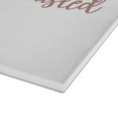 猫と過ごす時間が、決して可愛い水色を無駄にしなかった カッティングボード (角)