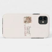 猫と過ごす時間のかわいい猫の水彩画デザイン Case-Mate iPhoneケース (裏面(横))