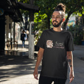 猫と過ごす時間のかわいい猫の水彩画デザイン Tシャツ