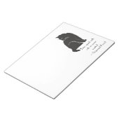 猫と過ごす時間は、決して自由な引用文 ノートパッド (アングル)