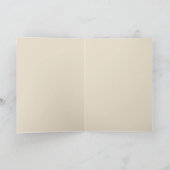 猫と金魚のグリーティングカード カード (内部)