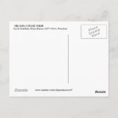 猫と金魚,古邨猫と金魚，小村，浮世絵 ポストカード (裏面)