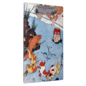 猫と金魚,国芳猫と金魚,国芳,浮世絵 クリップボード (右)