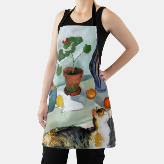 猫と静物威厳があるMacke エプロン (インサイチュ)